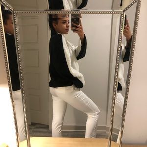 COZY COLOR BLOCK SWEATER